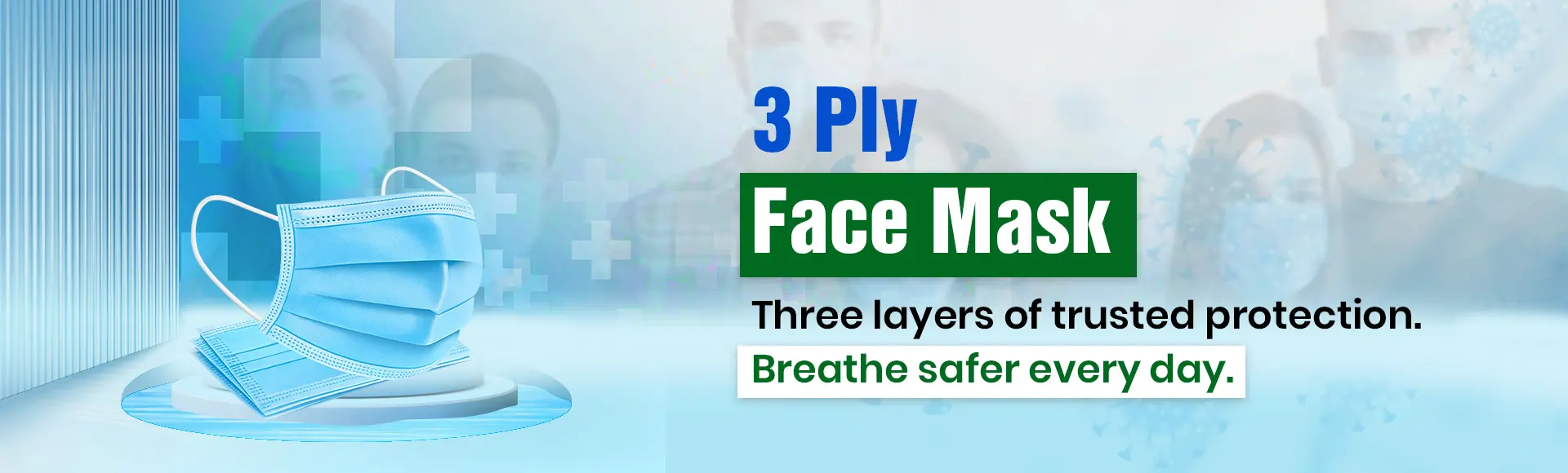 3 Ply Face Mask Manufacturers in Agra