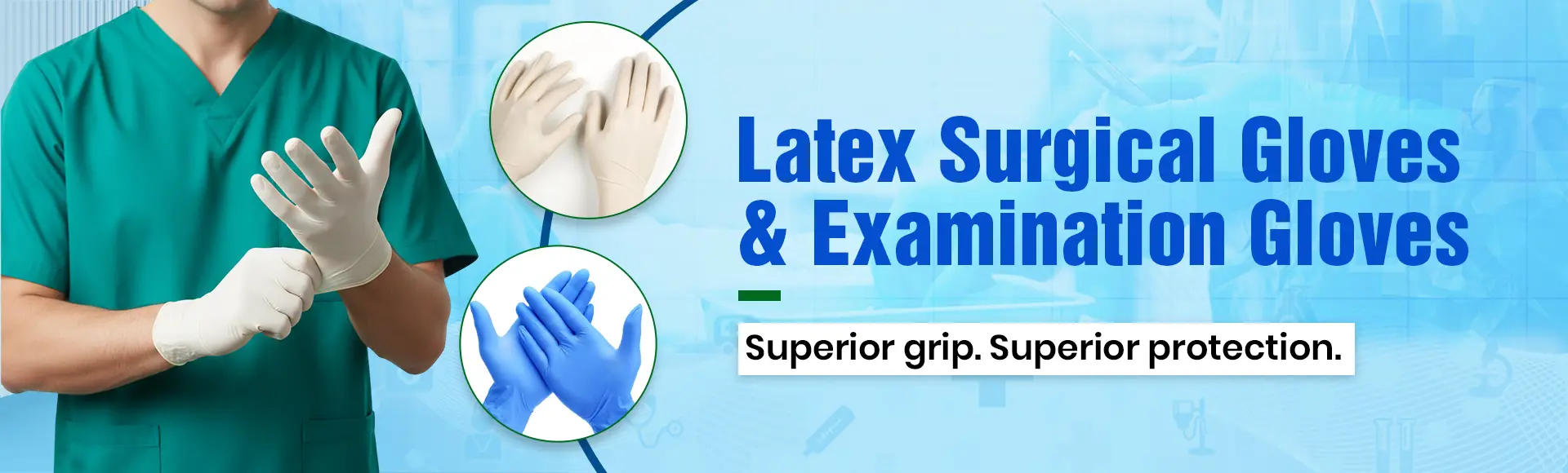 Latex Surgical Gloves and Examination Gloves Manufacturers in Agra